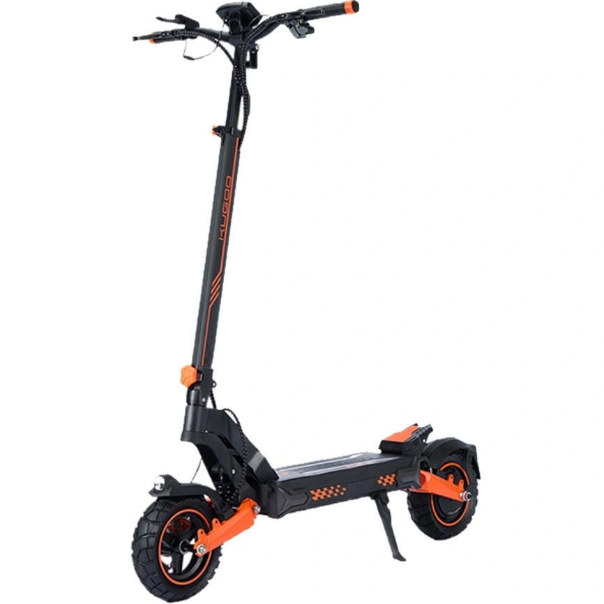 Электросамокат Kugoo Kirin F3 Plus Black фото 1