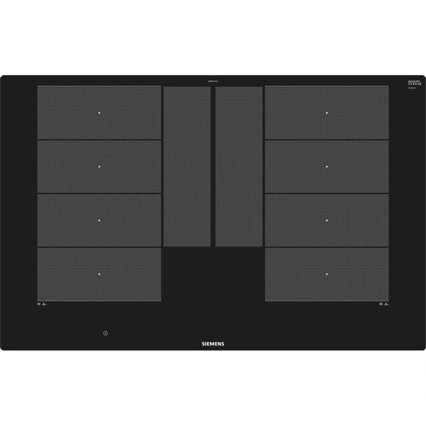 Индукционная варочная панель Siemens EX801LYC1E Black фото 1