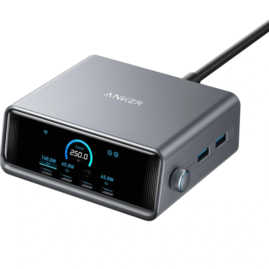 Зарядная станция Anker Prime Charger 250W (A2345641) фото 1