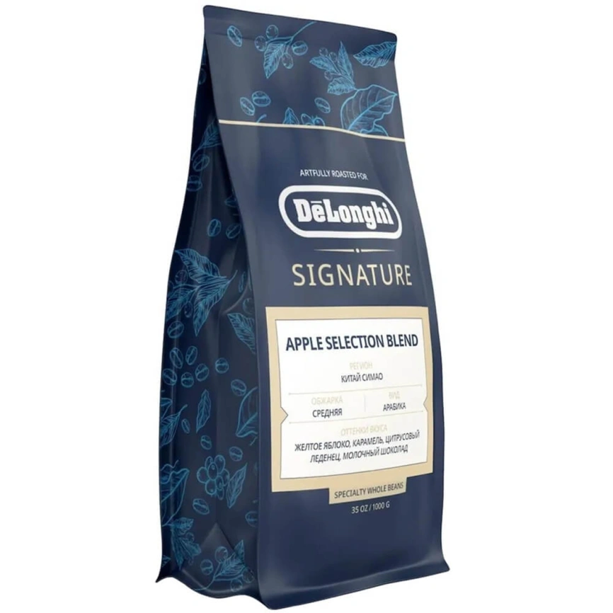Кофе зерновой DeLonghi Apple Selection Blend 1 Kg фото 2