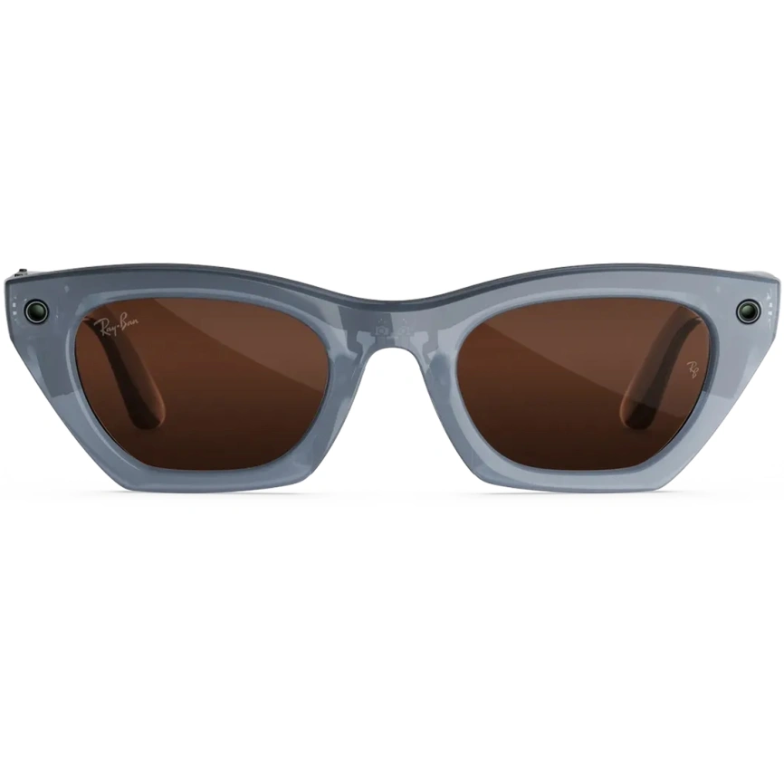 Умные очки Ray-Ban Zena (Gen 3) Milky Grey Lilac Standard Transitions Copper фото 7