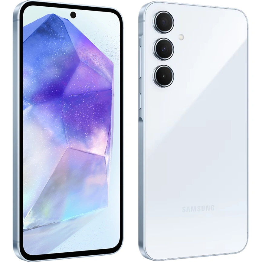 Смартфон Samsung Galaxy A55 5G 8/256Gb Awesome Ice blue фото 4