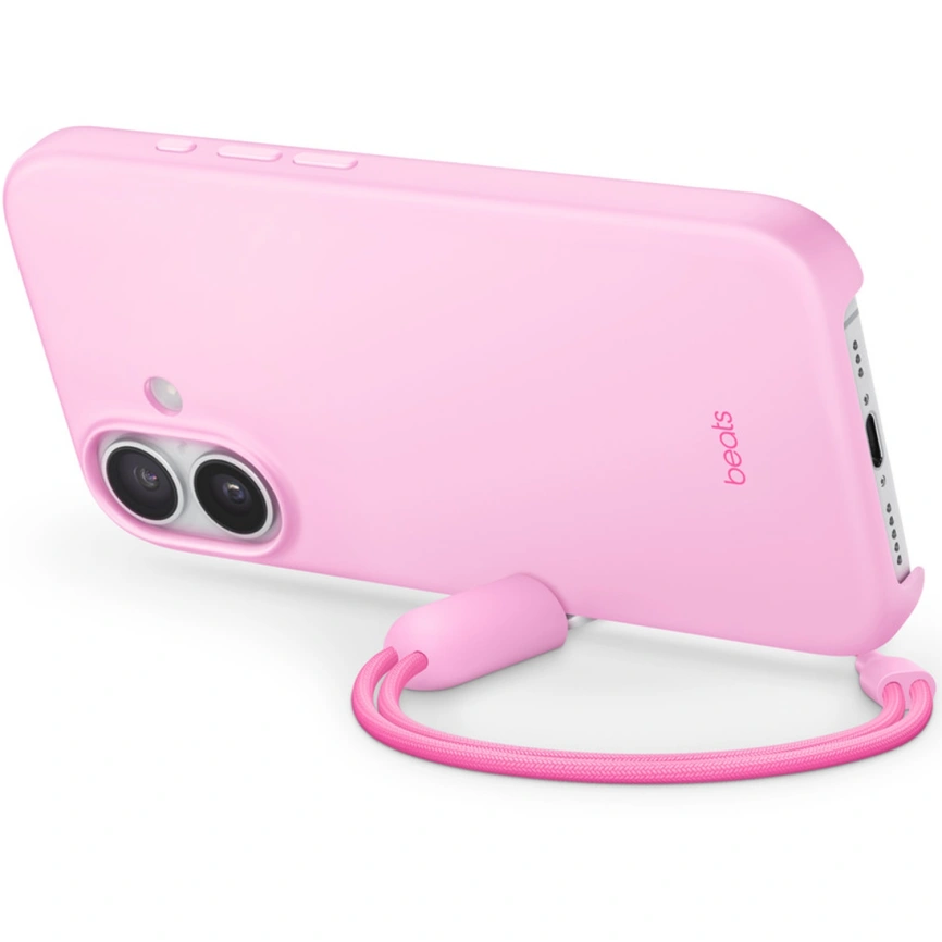 Чехол Beats Kickstand Case with MagSafe and Camera Control для iPhone 17 Pebble Pink фото 1