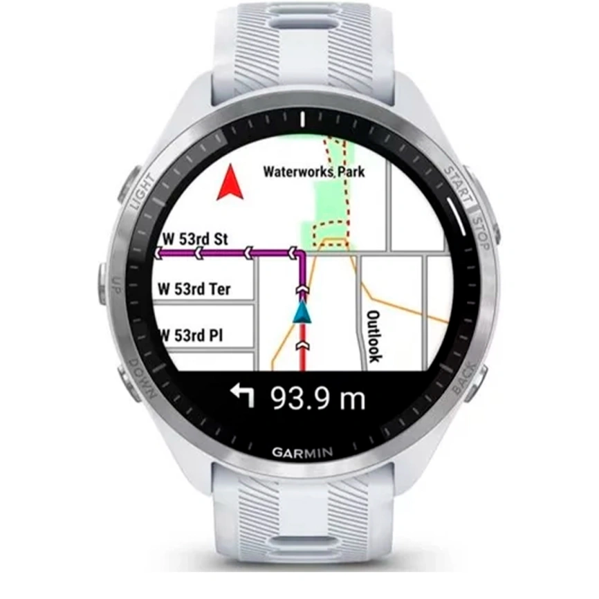 Смарт-часы Garmin Forerunner 965 (010-02809-11) White Amoled фото 4