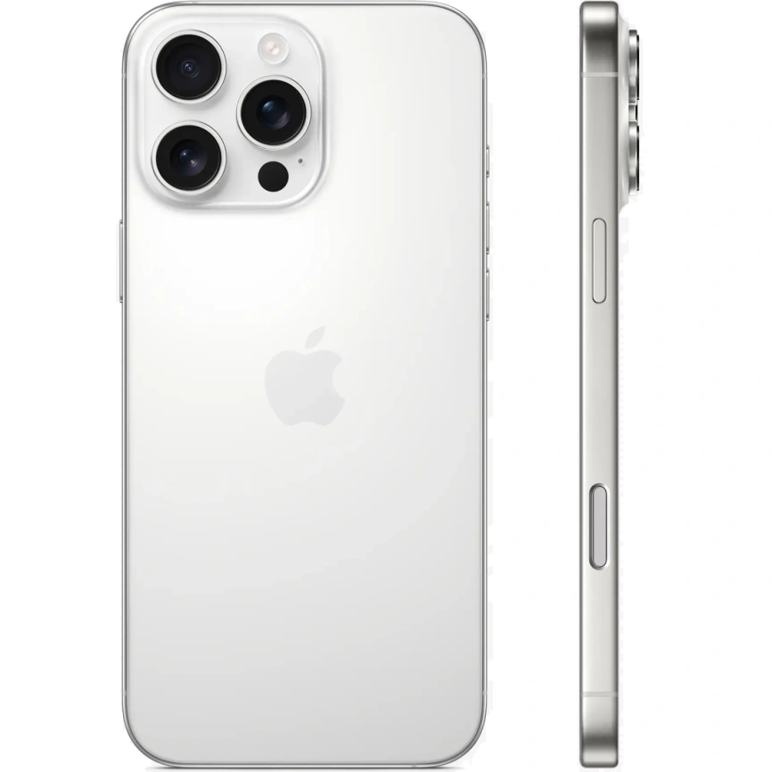 Смартфон Apple iPhone 16 Pro Max 512Gb eSim White Titanium фото 4
