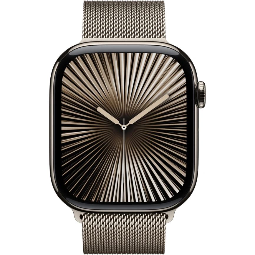 Ремешок Apple Watch 46mm Natural Milanese Loop M/L (MXMQ3) фото 2