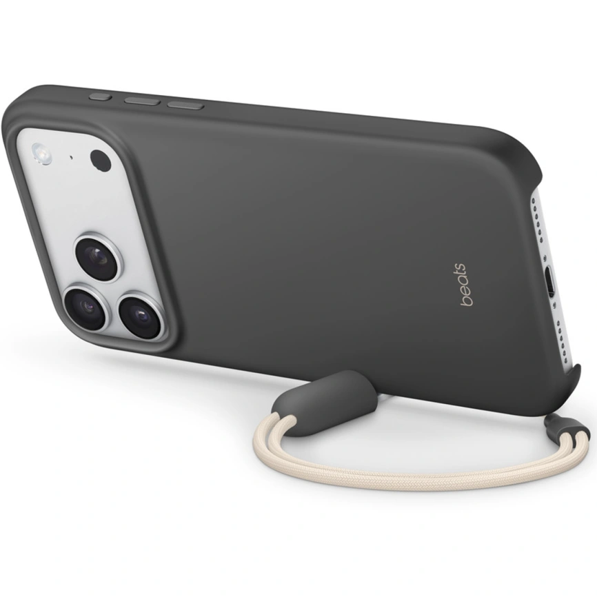 Чехол Beats Kickstand Case with MagSafe and Camera Control для iPhone 17 Pro Max Granite Gray фото 1