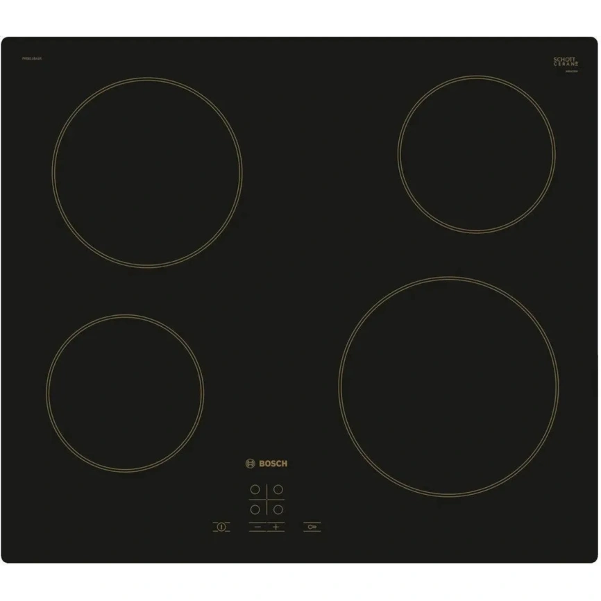 Электрическая варочная панель Bosch Serie 4 PKE611BA1R Black фото 1
