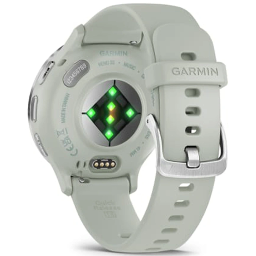 Умные часы Garmin Venu 3s (010-02785-01) 41mm Silver фото 3