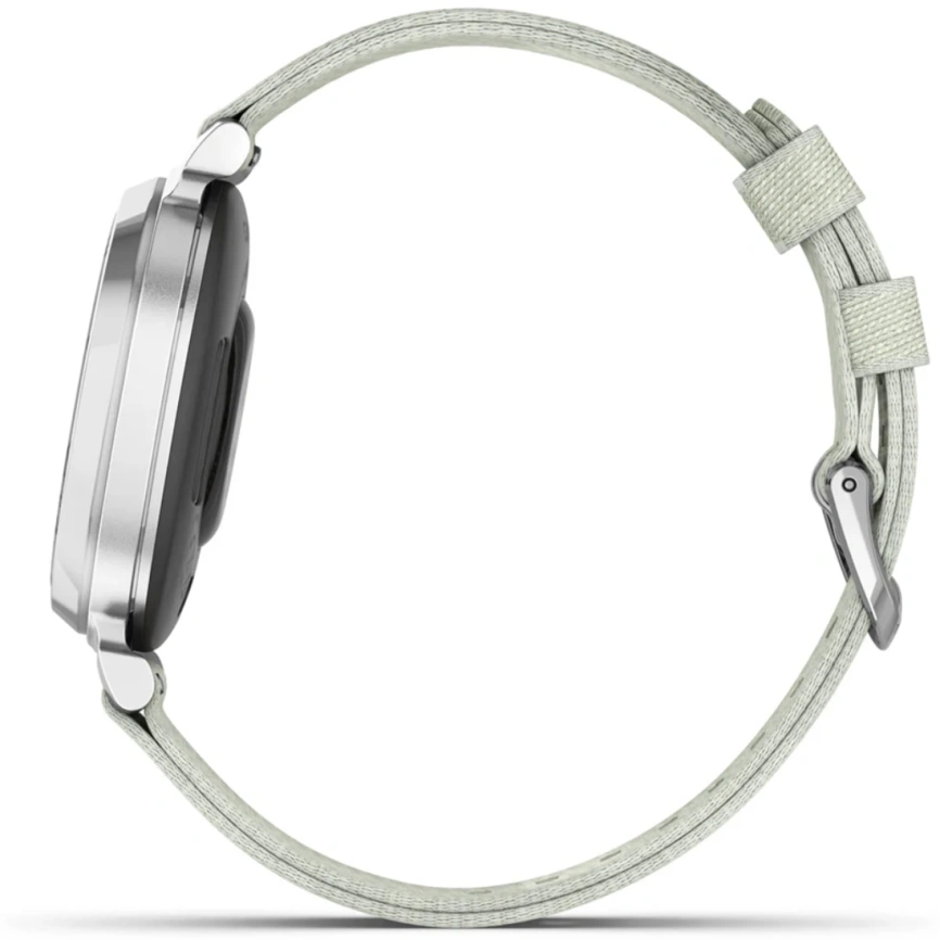 Смарт-часы Garmin Lily 2 Classic (010-02839-15) Silver/Sage Gray Nylon Band фото 5