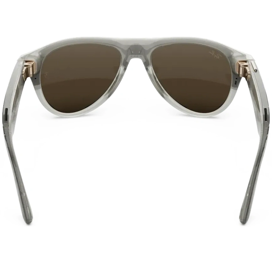 Умные очки Ray-Ban Aviator (Gen 3) Milky Warm Beige Standard Transitions Brown фото 4