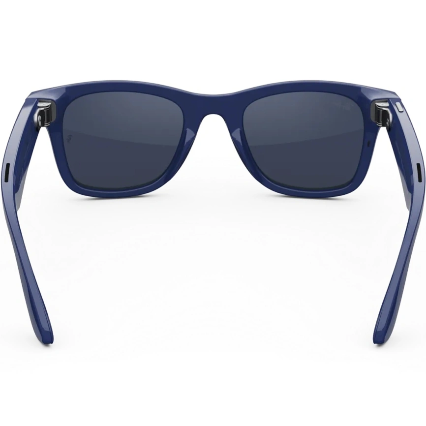 Умные очки Ray-Ban Wayfarer (Gen 2) Shiny Cosmic Blue L Clear to Sapphire Transitions фото 5