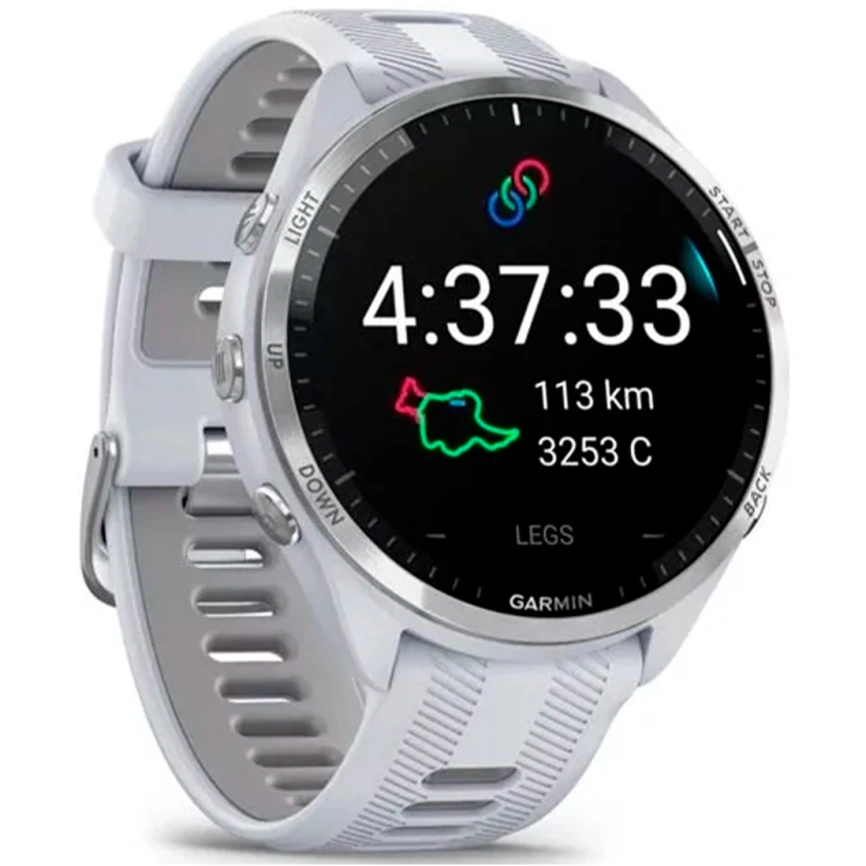 Смарт-часы Garmin Forerunner 965 (010-02809-11) White Amoled фото 2