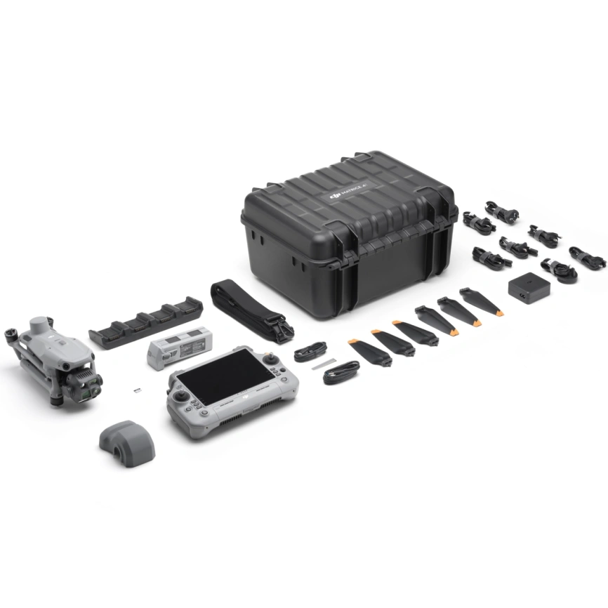 Квадрокоптер DJI Matrice 4T Worry-Free Plus Combo Gray фото 2
