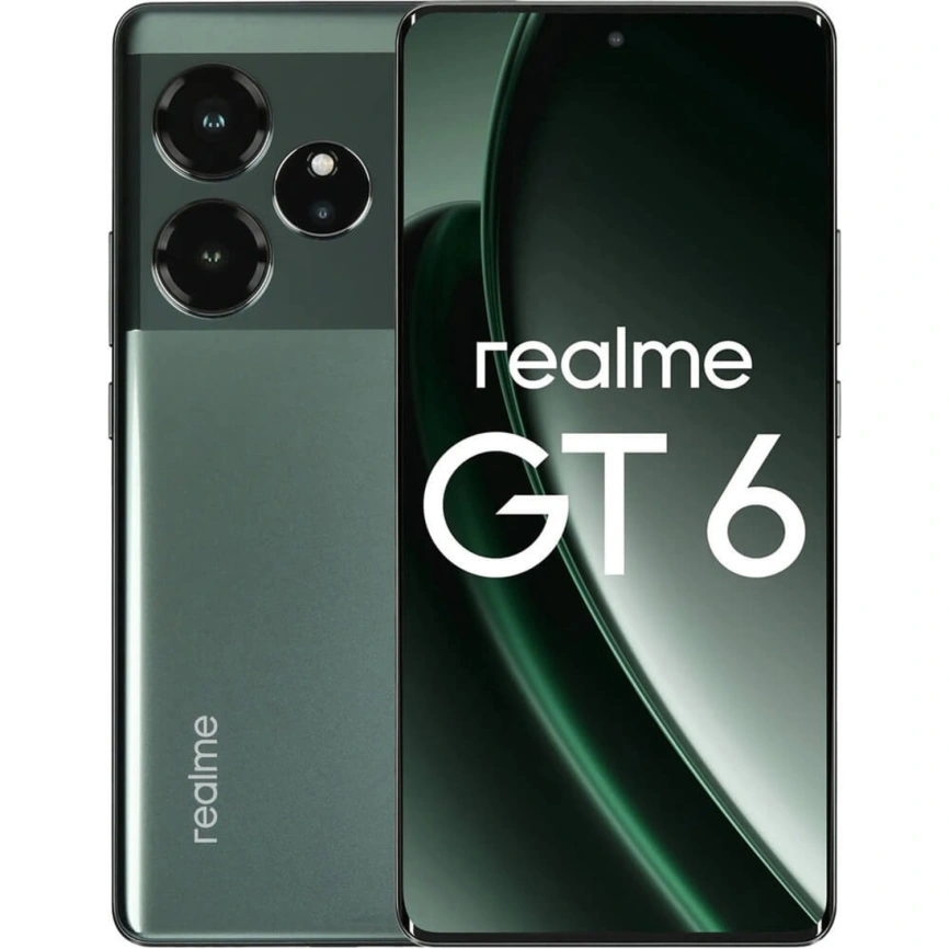 Смартфон Realme GT 6 12/256Gb Razor Green фото 1