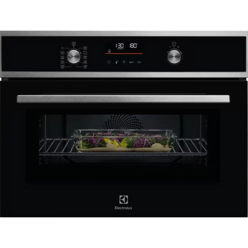 Электрический духовой шкаф Electrolux EVL6E49X Black/Silver фото 1