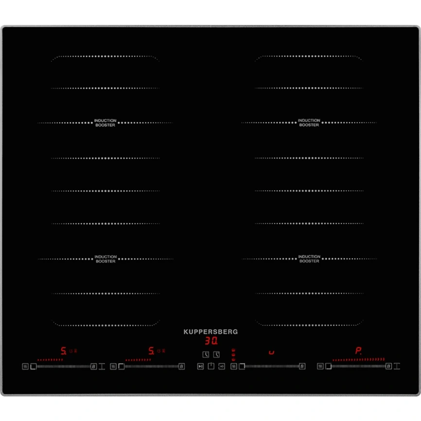 Индукционная варочная панель Kuppersberg ICS 645 F Black фото 2