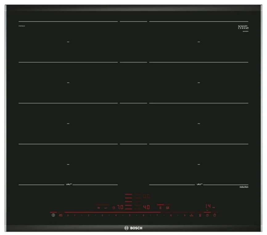 Индукционная варочная панель Bosch Serie 8 PXY675DC1E Black фото 1