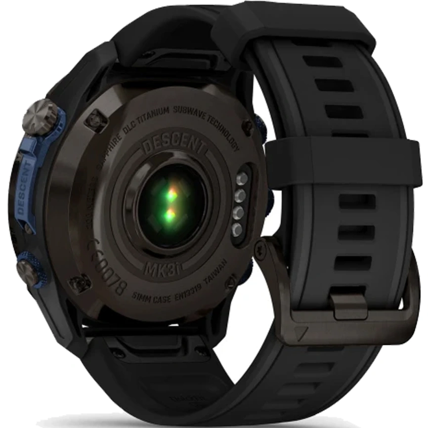 Спортивные часы Garmin Descent MK3i 51mm ( 010-02752-11) Carbon Gray DLC Titanium with Black фото 2