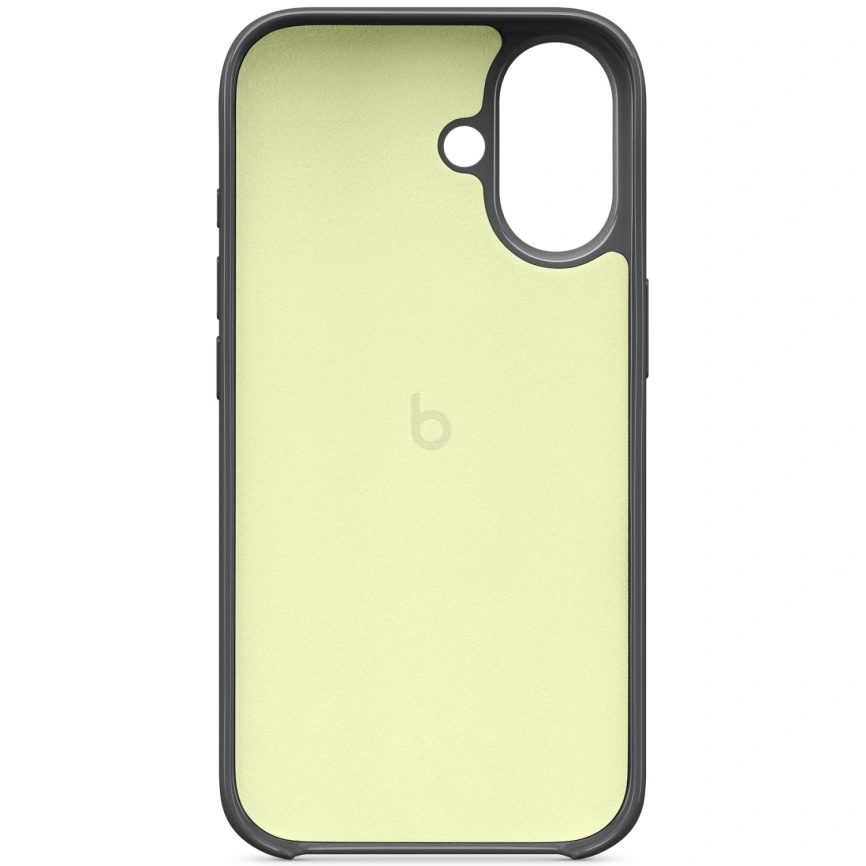 Чехол Beats Case with MagSafe для iPhone 16 Midnight Black фото 3