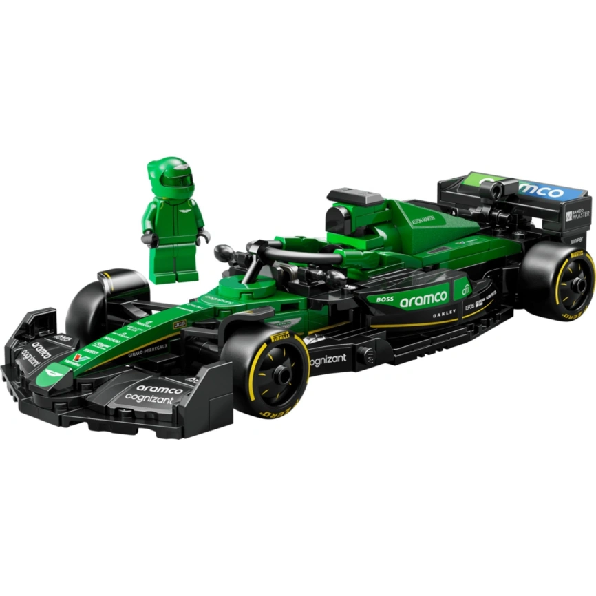 Конструктор LEGO Speed Champions Aston Martin Aramco F1 AMR24 Race Car 77245 фото 2