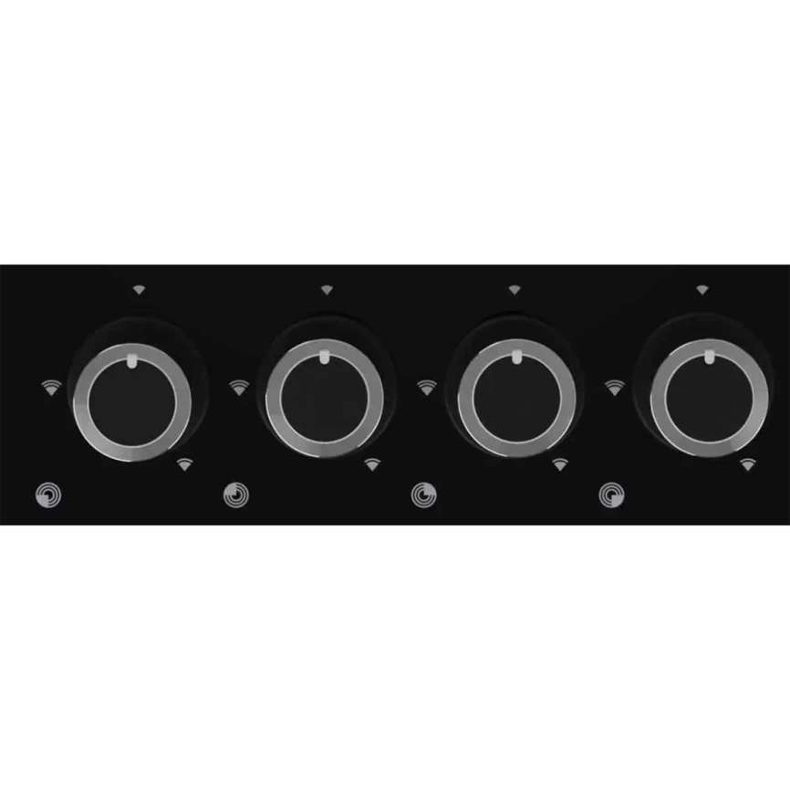 Газовая варочная панель Korting HGG 6420 CN Black фото 3
