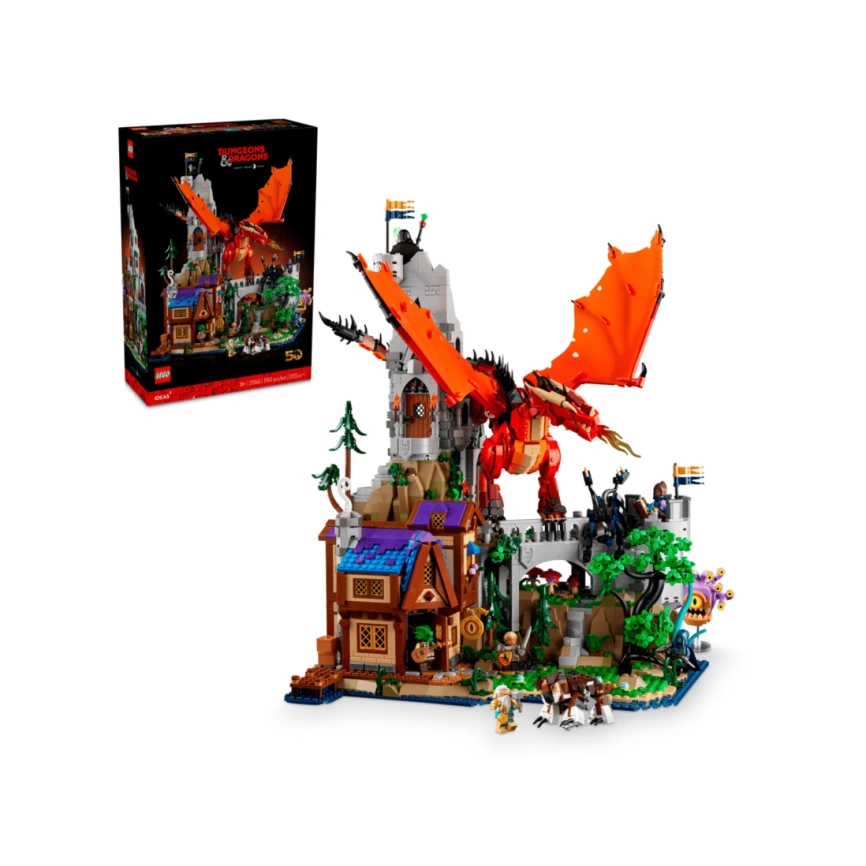 Конструктор LEGO Ideas Dungeons & Dragons: Red Dragon 21348 фото 1