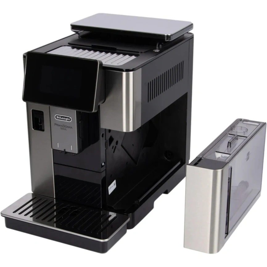 Кофемашина DeLonghi PrimaDonna Soul ECAM610.74.MB Metallic/Black фото 6