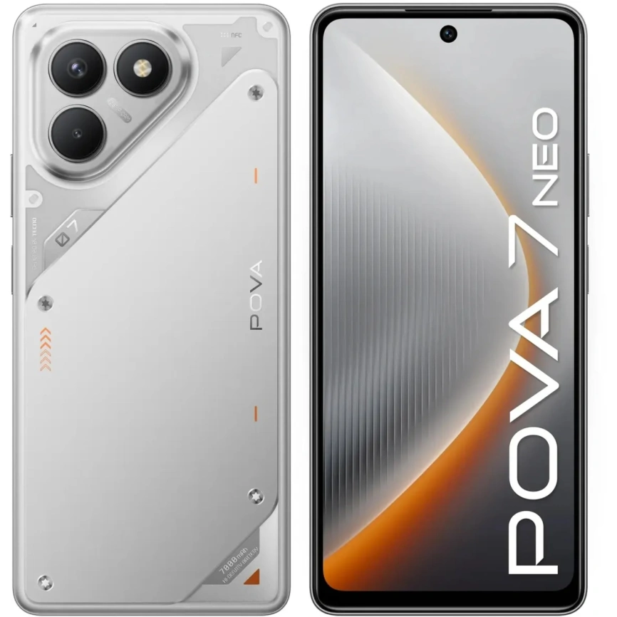 Смартфон Tecno Pova 7 Neo 8/256Gb Magic Silver фото 7