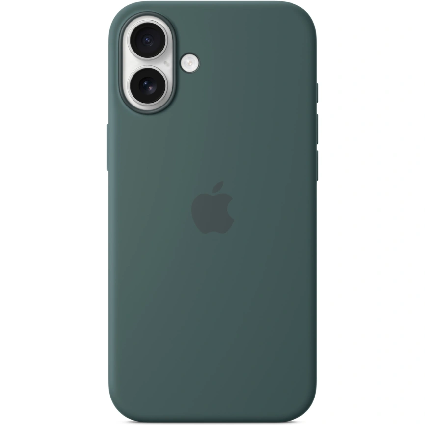 Чехол Apple Silicone Case with MagSafe для iPhone 16 Lake Green фото 3