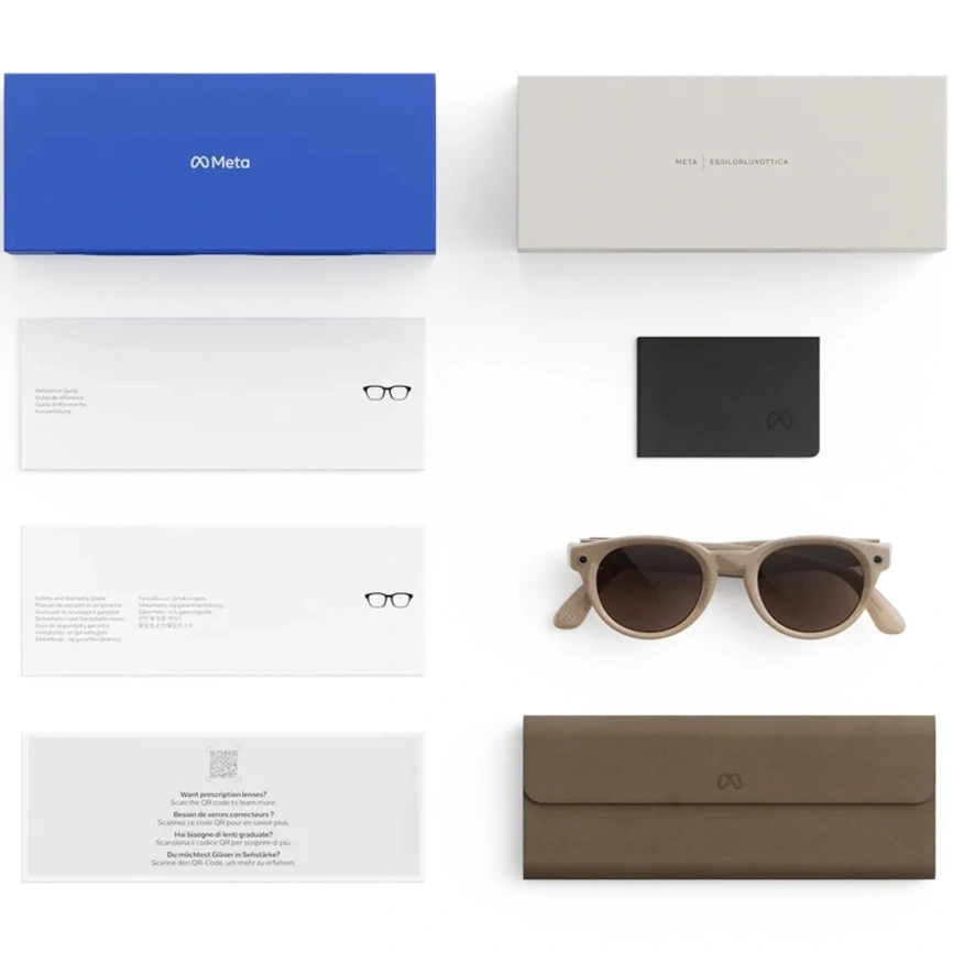 Умные очки Meta Nova Sandstone Small Chocolate фото 5