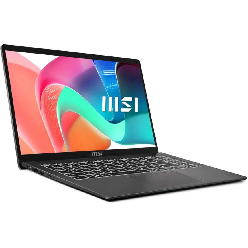 Ноутбук MSI Modern 15 F1MG-1071XRU 15.6 IPS/ i7-150U/16GB/512GB SSD (9S7-15S111-1071) Platinum Gray фото 4