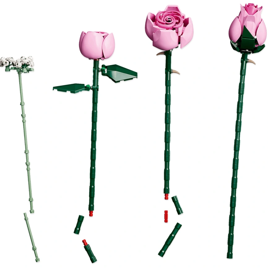 Конструктор LEGO Botanical Bouquet of Pink Roses 10374 фото 5