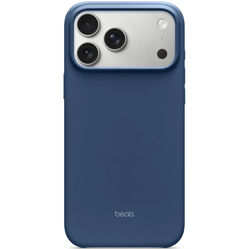 Чехол Beats Case with MagSafe and Camera Control для iPhone 17 Pro Max Bedrock Blue фото 1