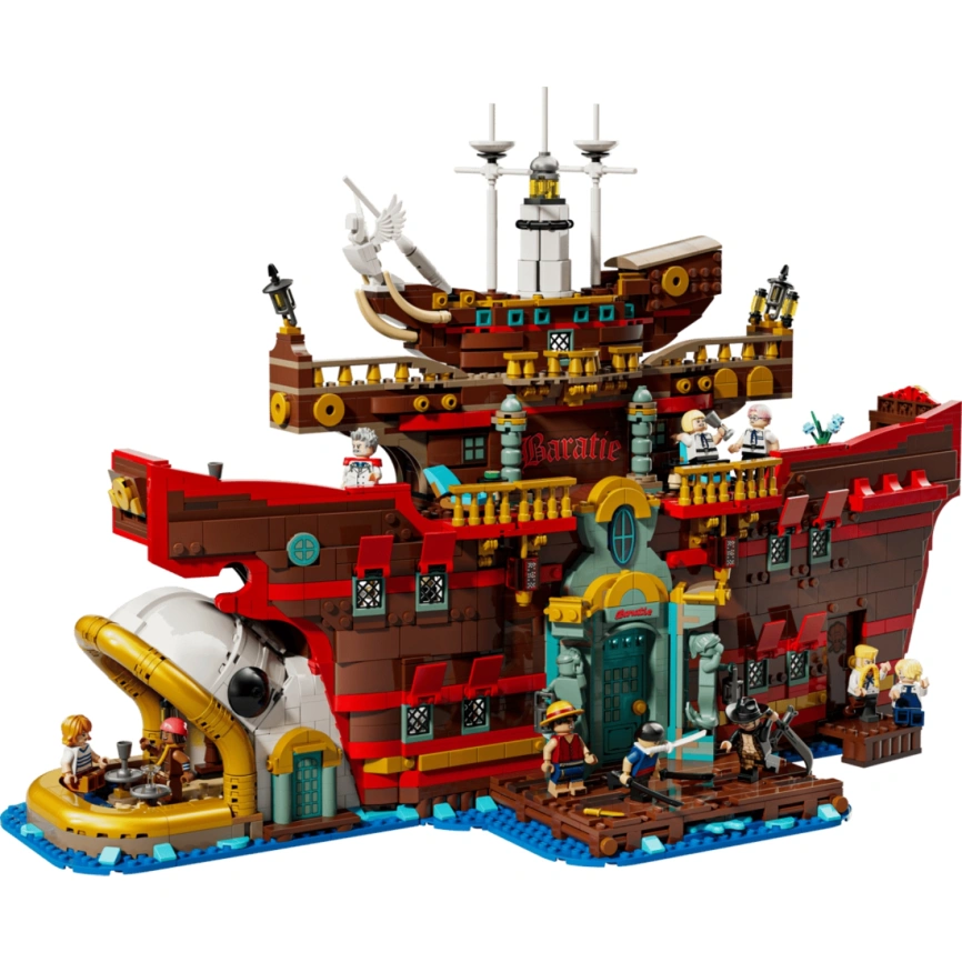 Конструктор LEGO One Piece The Baratie Floating Restaurant 75640 фото 2