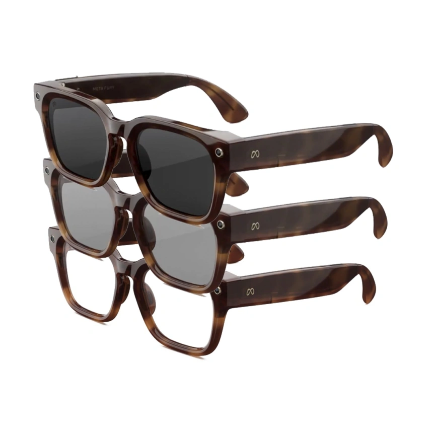 Умные очки Meta Fury Mahogany Standart Clear to Grey Transitions фото 2