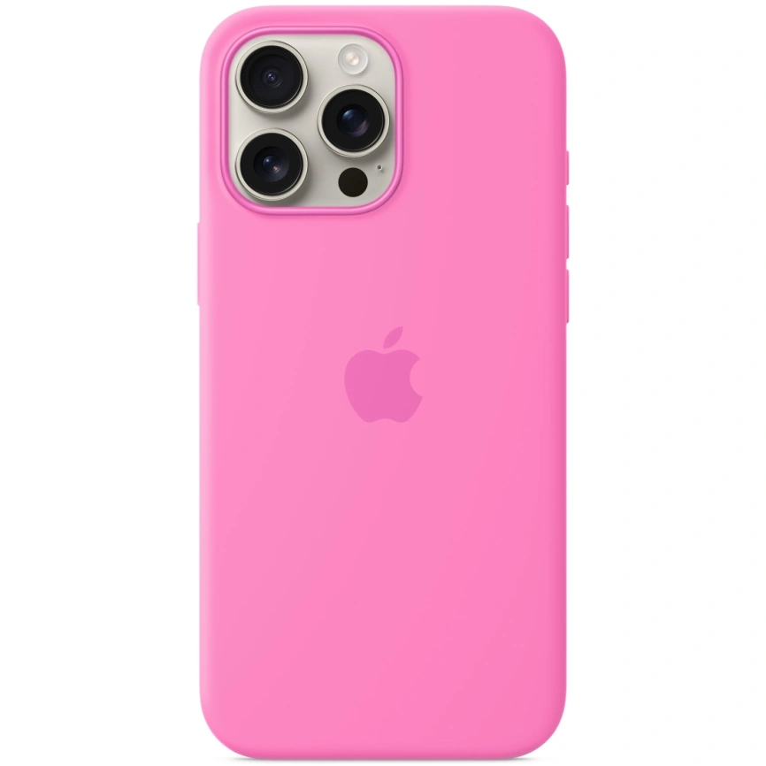 Чехол Apple Silicone Case with MagSafe для iPhone 16 Pro Max Peony фото 2