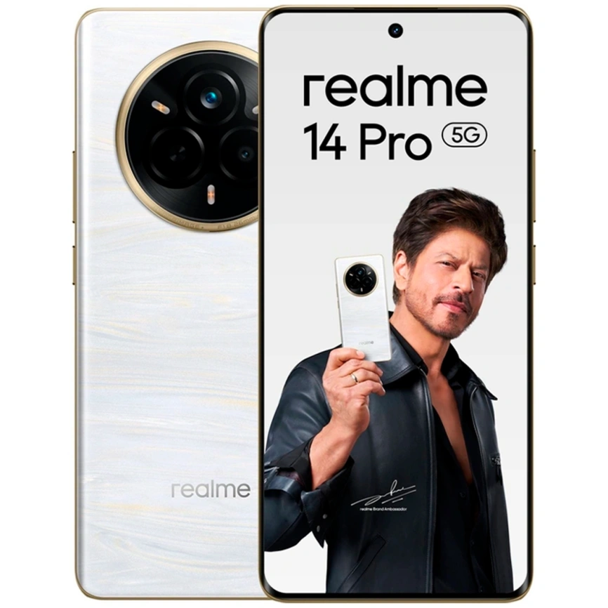 Смартфон Realme 14 Pro 12/512Gb White фото 7