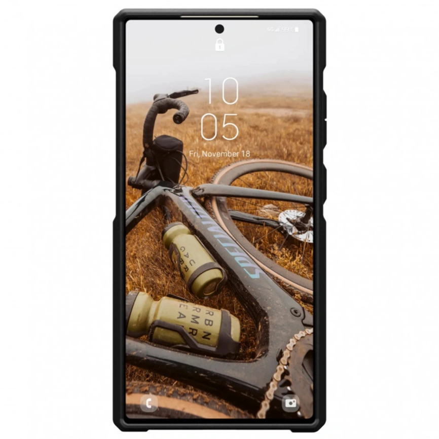 Чехол UAG Metropolis LT with MagSafe для Galaxy S24 Ultra Micro Hex Camo Graphite фото 3