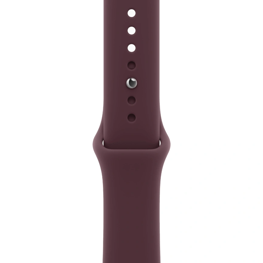Смарт-часы Apple Watch Series 12 42mm Space Gray Aluminum Case with Burgundy Sport Band S/M фото 2