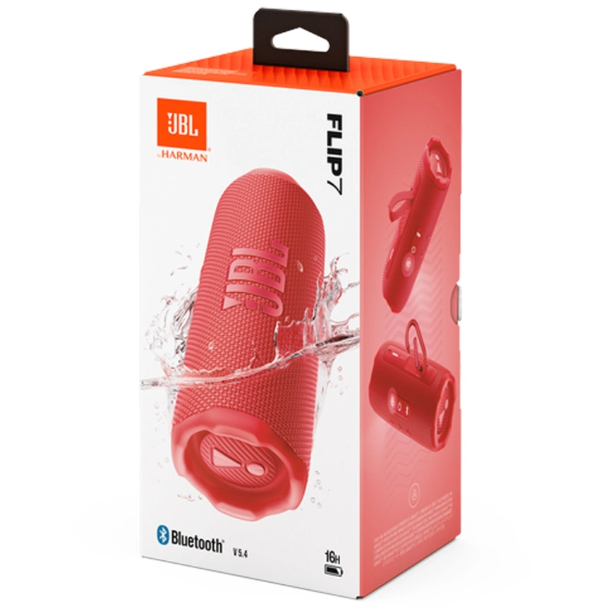 Портативная колонка JBL Flip 7 Red фото 9
