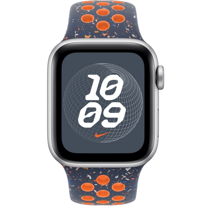 Ремешок Apple Watch 42mm Blue Flame Nike Sport Band M/L фото 3