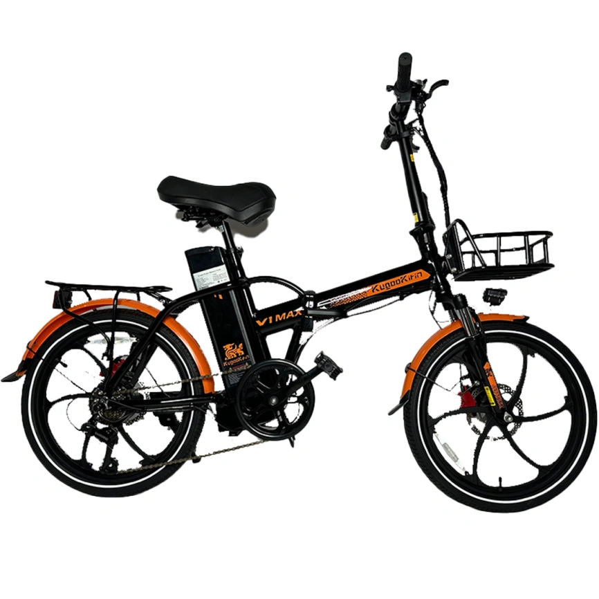 Электровелосипед Kugoo Kirin V1 Max Black фото 1