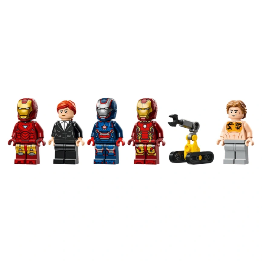 Конструктор LEGO Marvel Super Heroes Iron Man: Hall of Armor 76315 фото 6