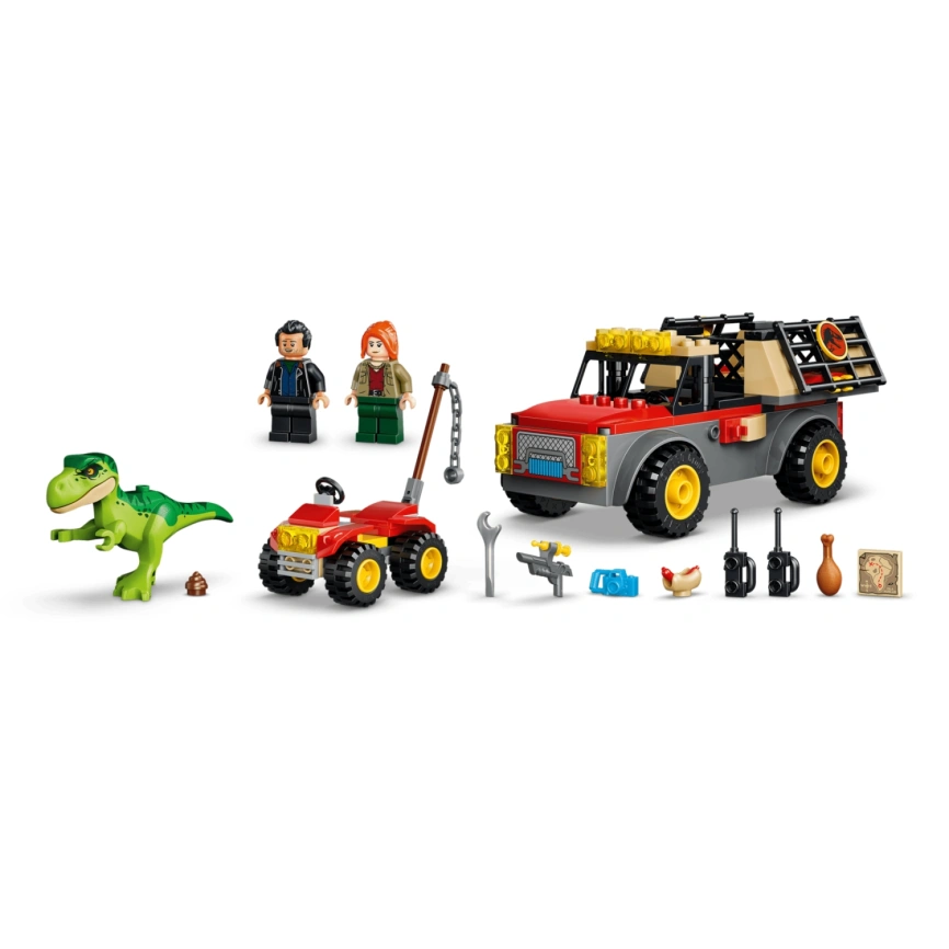 Конструктор LEGO Jurassic World Young T. Rex Transport Truck 77978 фото 2