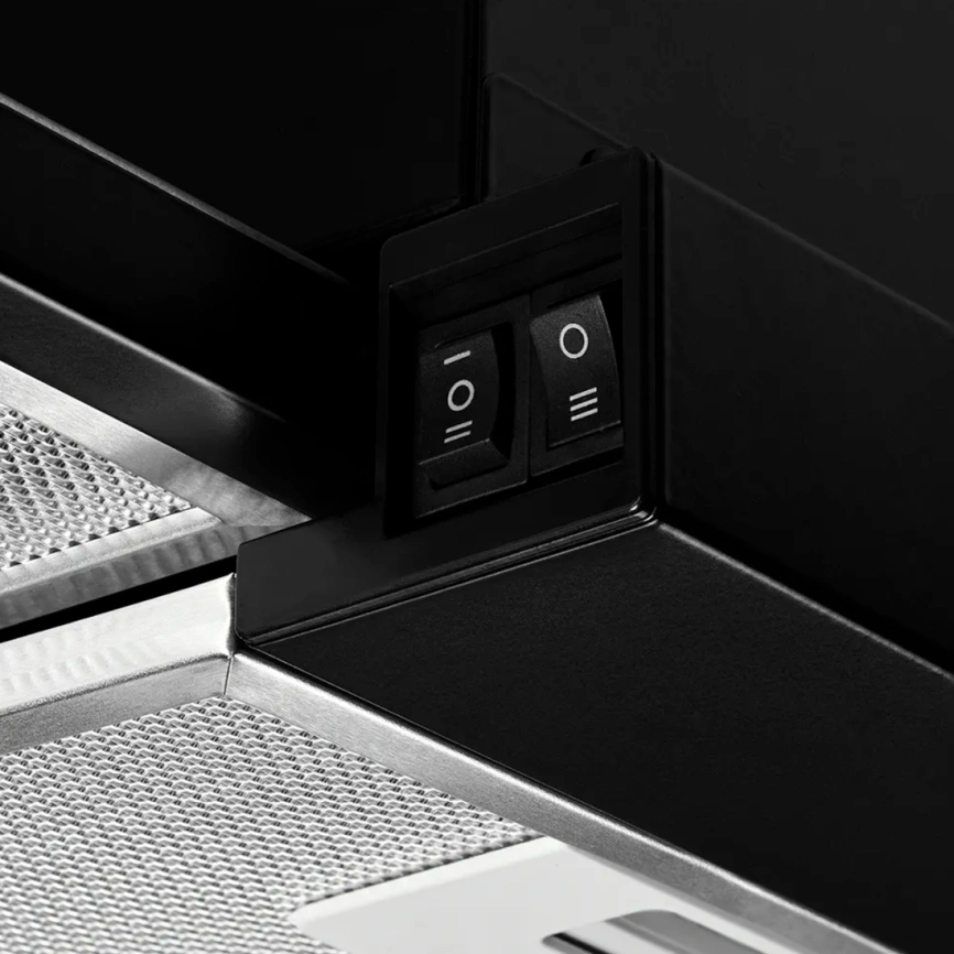 Встраиваемая вытяжка Kuppersberg SLIMTURBO 60 B Black фото 4