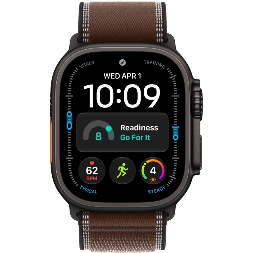 Смарт-часы Apple Watch Ultra 4 (2026) 49mm Black Titanium Case with Dark Umber Trail Loop M/L фото 3