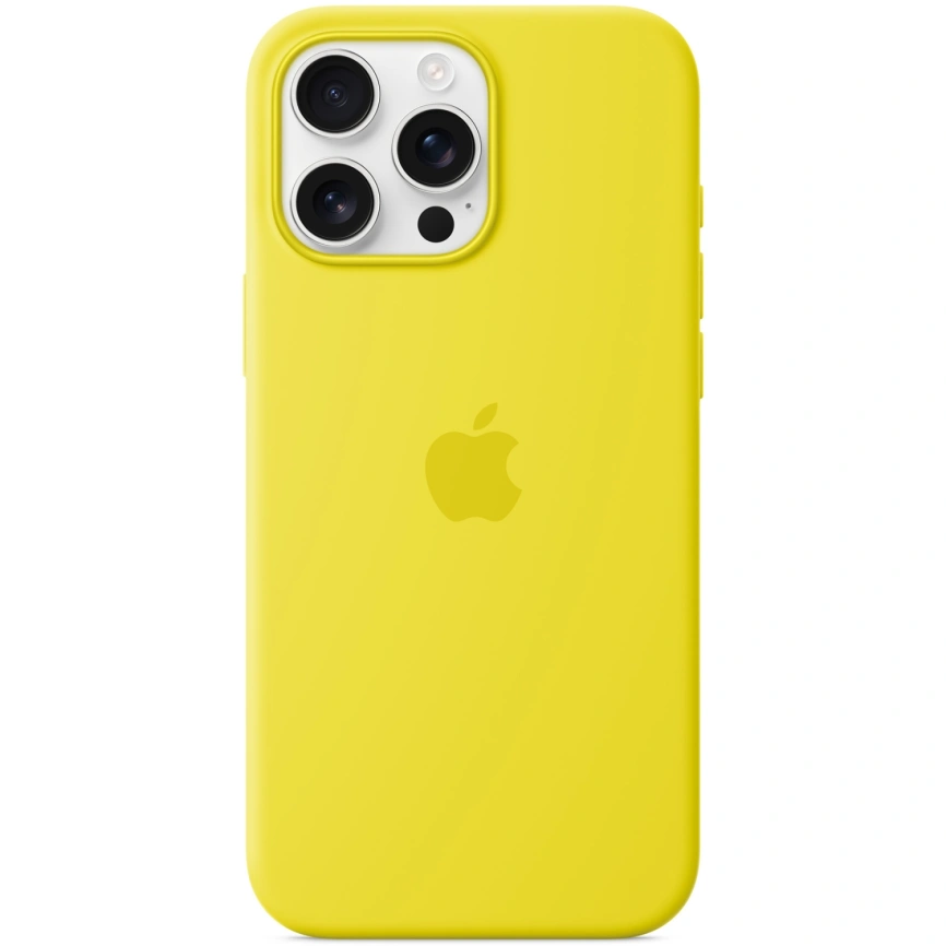 Чехол Apple Silicone Case with MagSafe для iPhone 16 Pro Star Fruit фото 3