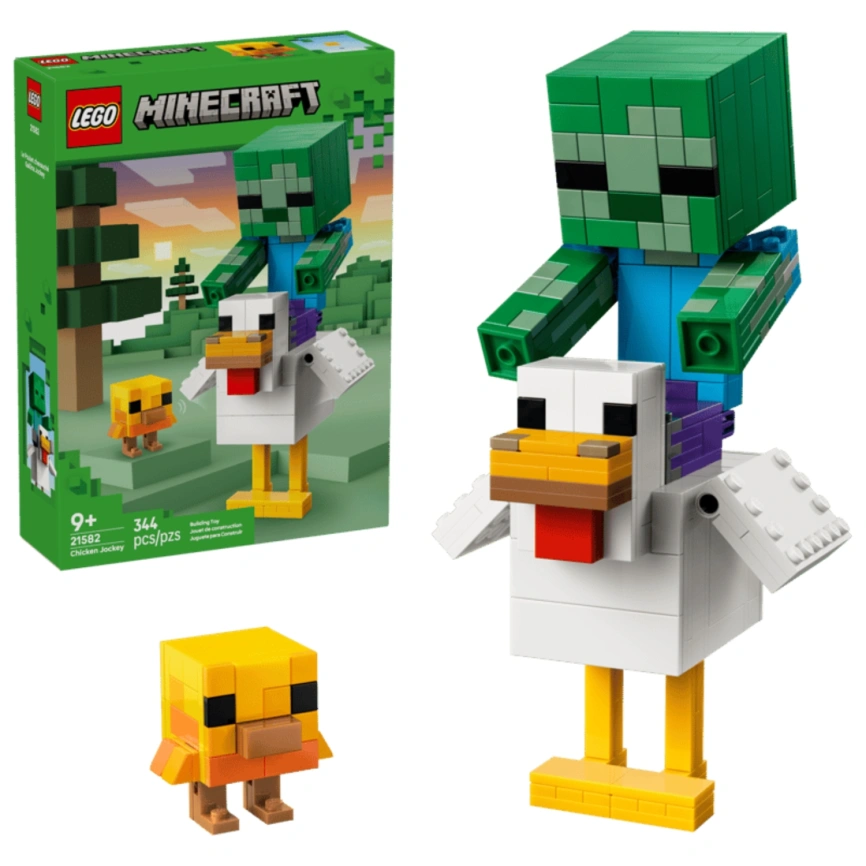 Конструктор LEGO Minecraft Chicken Jockey 21582 фото 1