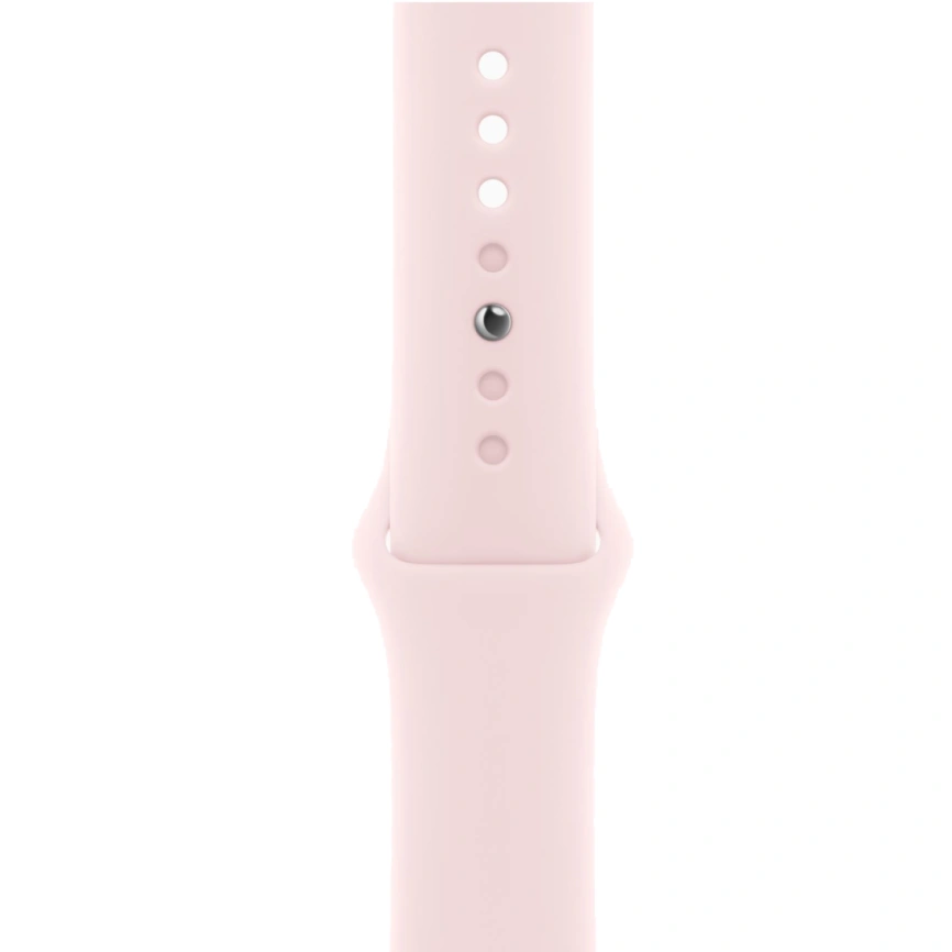 Смарт-часы Apple Watch Series 9 41mm Pink Aluminum Case with Light Pink Sport Band S/M (MR933) фото 2
